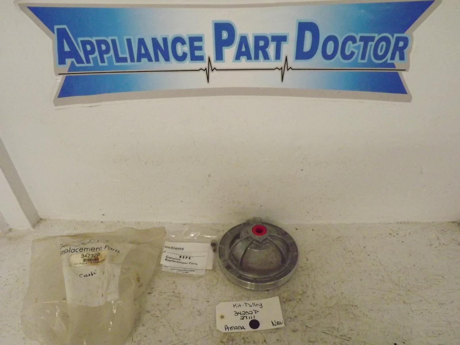 Amana Washer 34232P 27111 Kit-Pulley New Amana Washer 34232P 27111 Kit-Pulley New